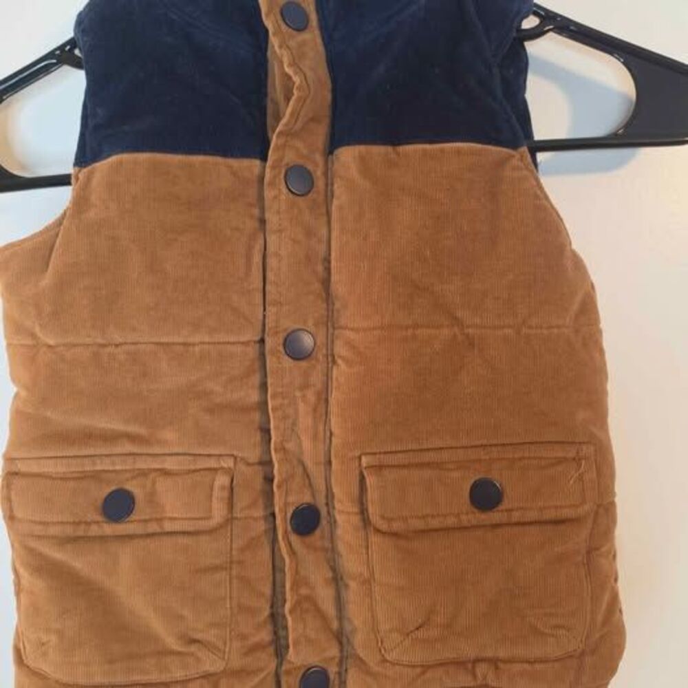 Tommy Bahama Toddler 4T Corduroy Puffer Vest